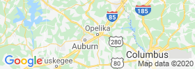 Opelika map